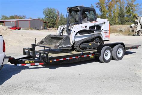 heavy duty skid steer trailers|big tex equipment trailers for sale.